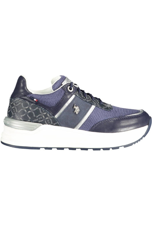 US POLO ASSN. BLUE WOMEN'S SPORTS SHOES-0