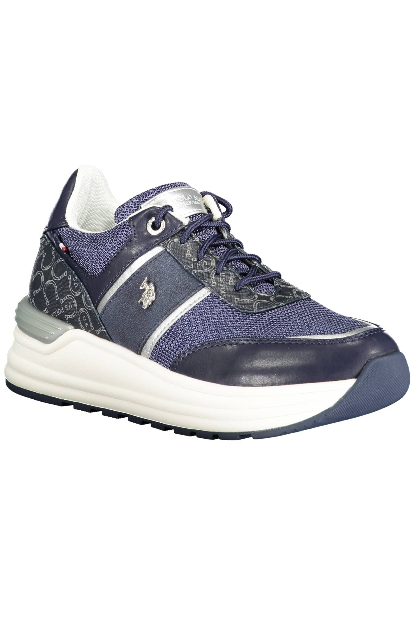 US POLO ASSN. BLUE WOMEN'S SPORTS SHOES-1