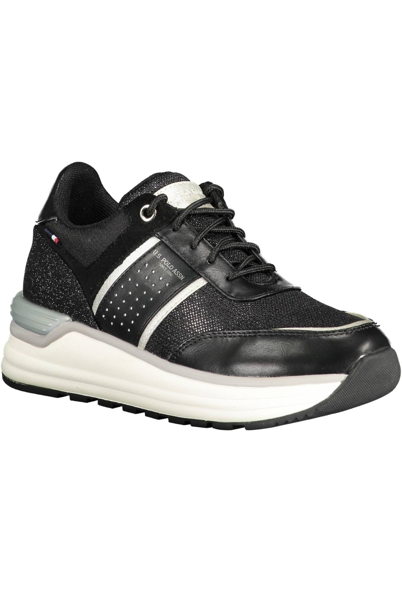 US POLO ASSN. BLACK WOMEN'S SPORTS SHOES-1