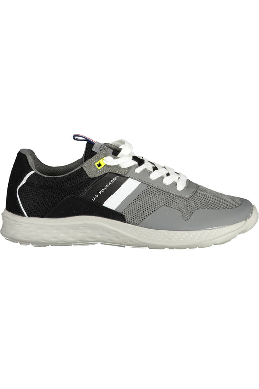 US POLO ASSN. GRAY MEN'S SPORTS SHOES-0