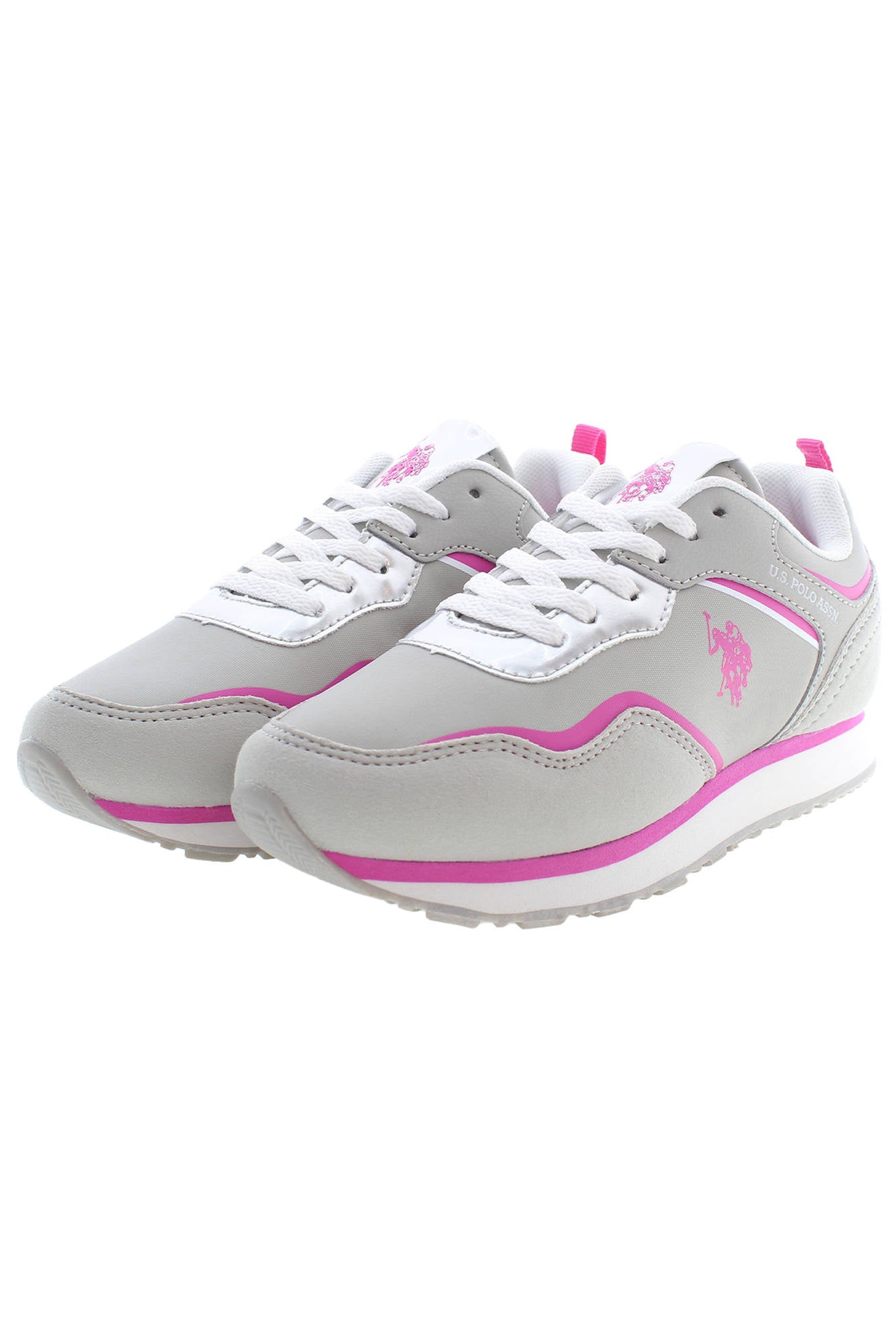 US POLO BEST PRICE GRAY GIRL SPORT SHOES-1
