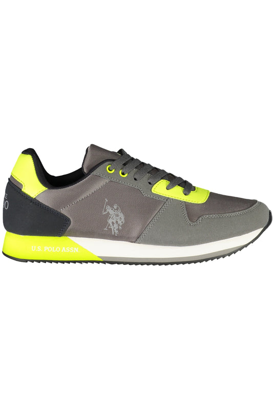 US POLO BEST PRICE GRAY MEN'S SPORTS SHOES-0