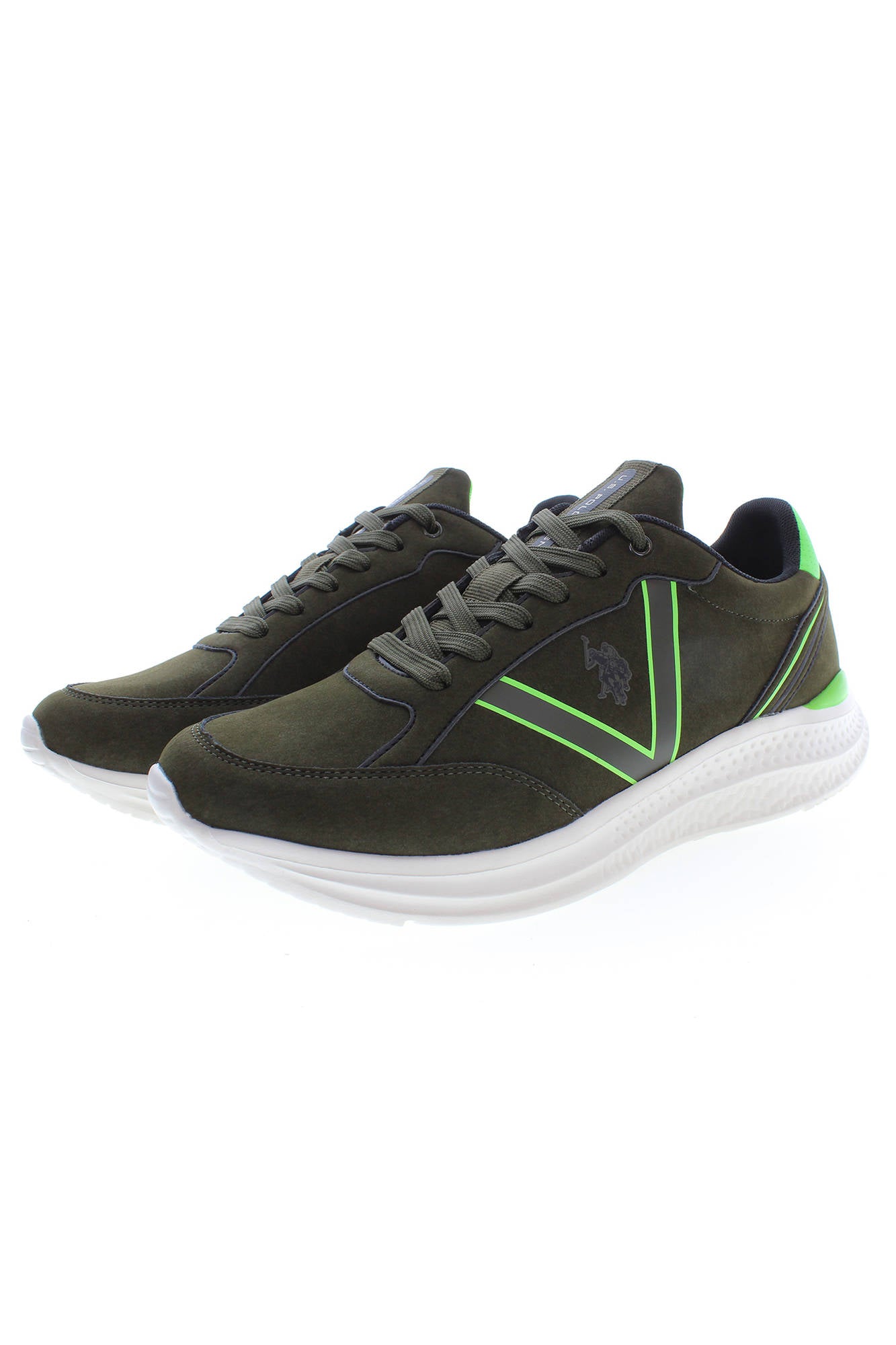 US POLO BEST PRICE GREEN MEN'S SPORTS SHOES-2